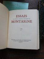 Montaigne les essais 4 volumes 