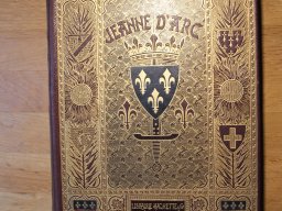 Jeanne Arc superbe cartonnage 